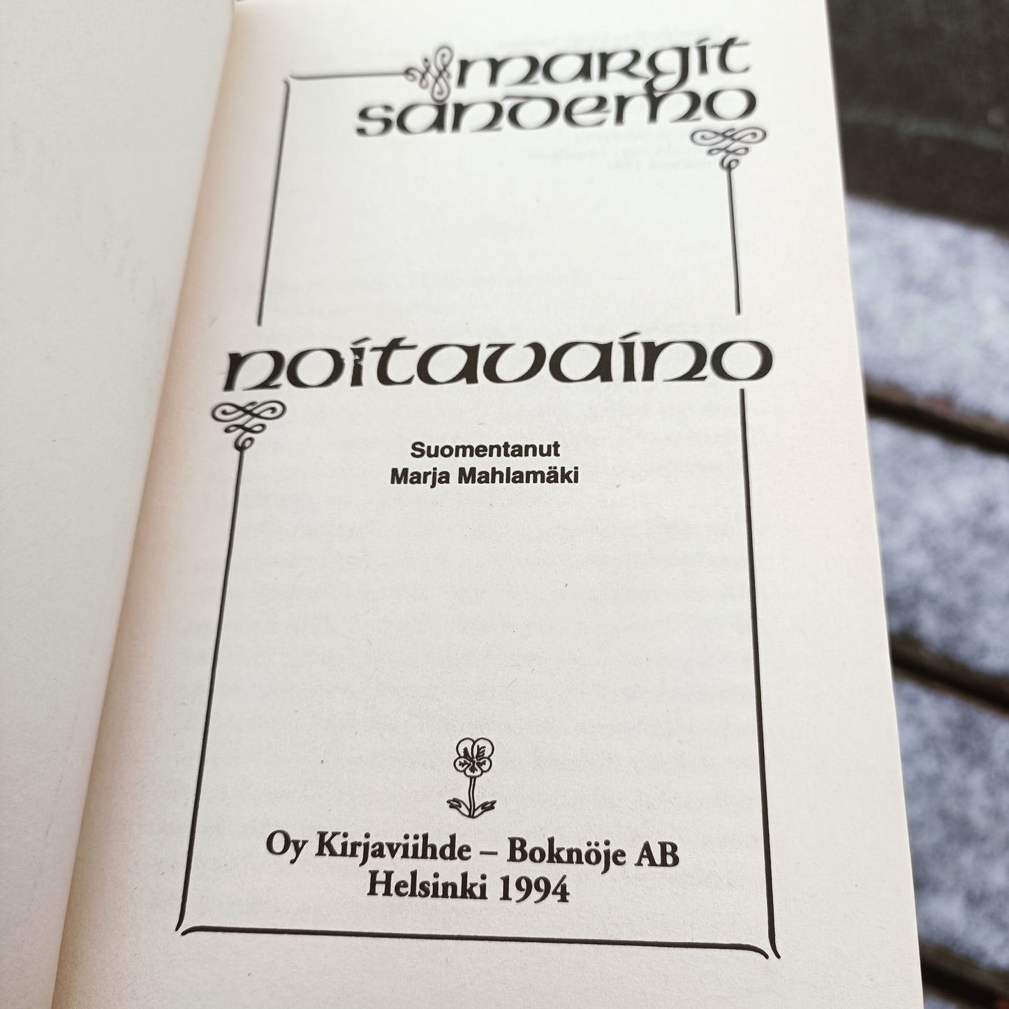 Jääkansan tarina 2 - Noitavaino - Margit Sandemo