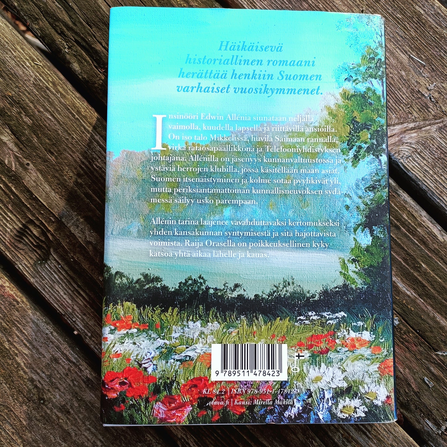 Punaisten kukkien puutarha - Raija Oranen