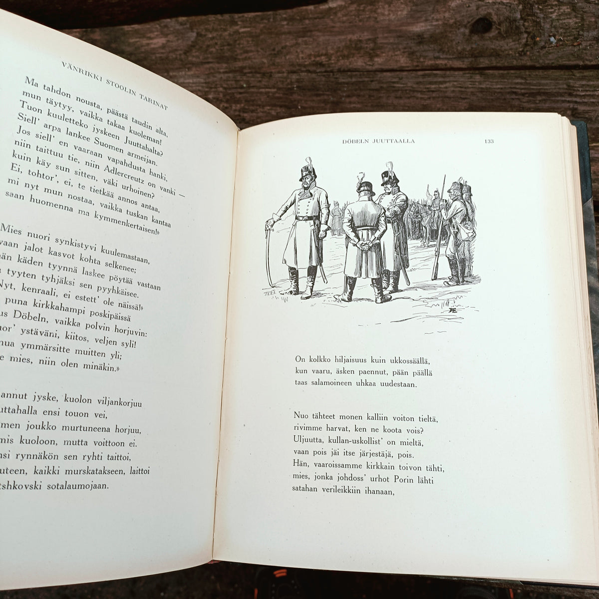 Vänrikki Stoolin tarinat - J. L. Runeberg - Kuvittanut A. Edelfelt (1931)