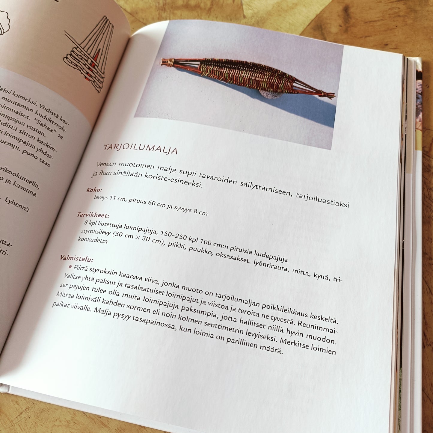 Suomalainen pajutyökirja - pajua kotiin ja puutarhaan