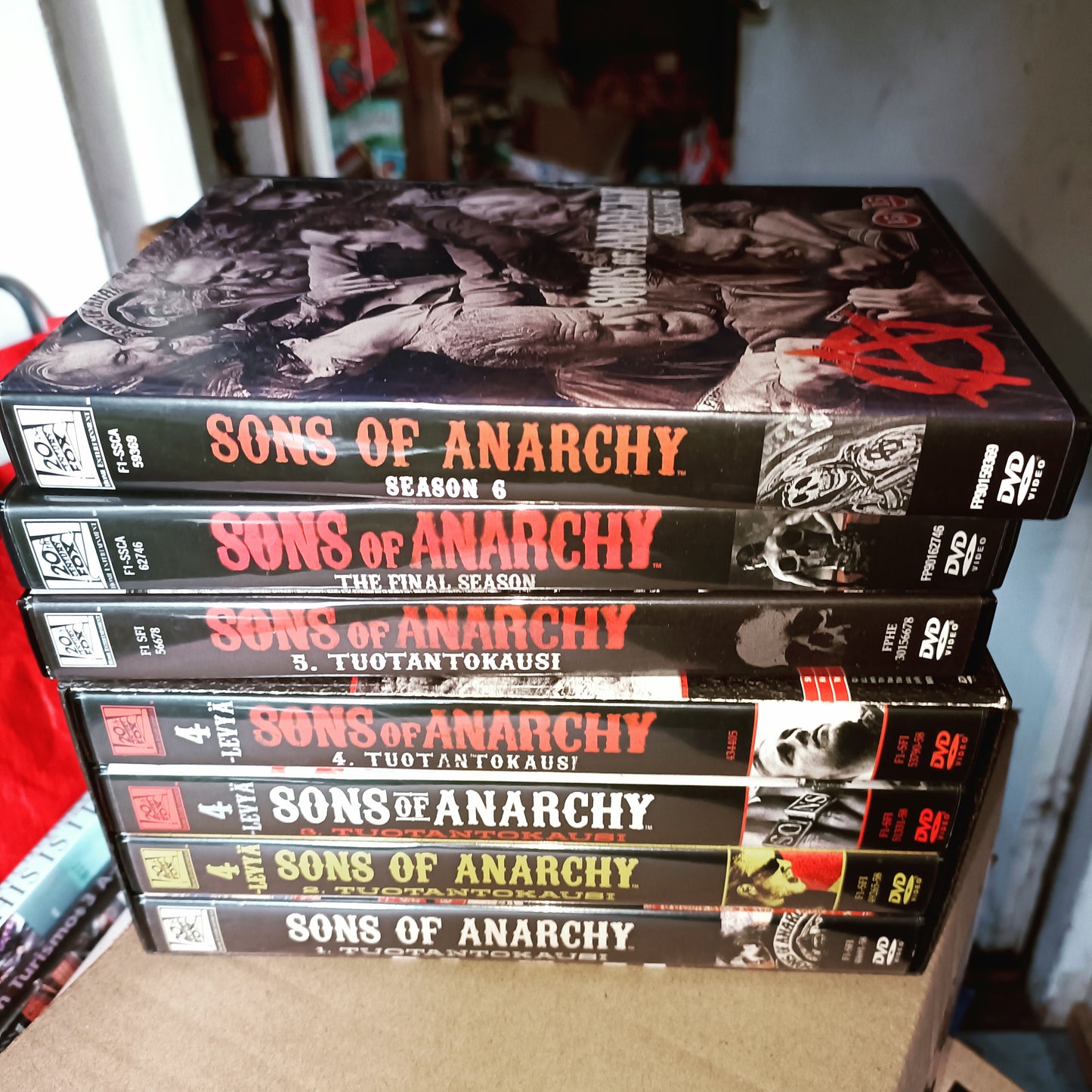 Sons of Anarchy - Complete Collection - Kaudet 1-7 - DVD