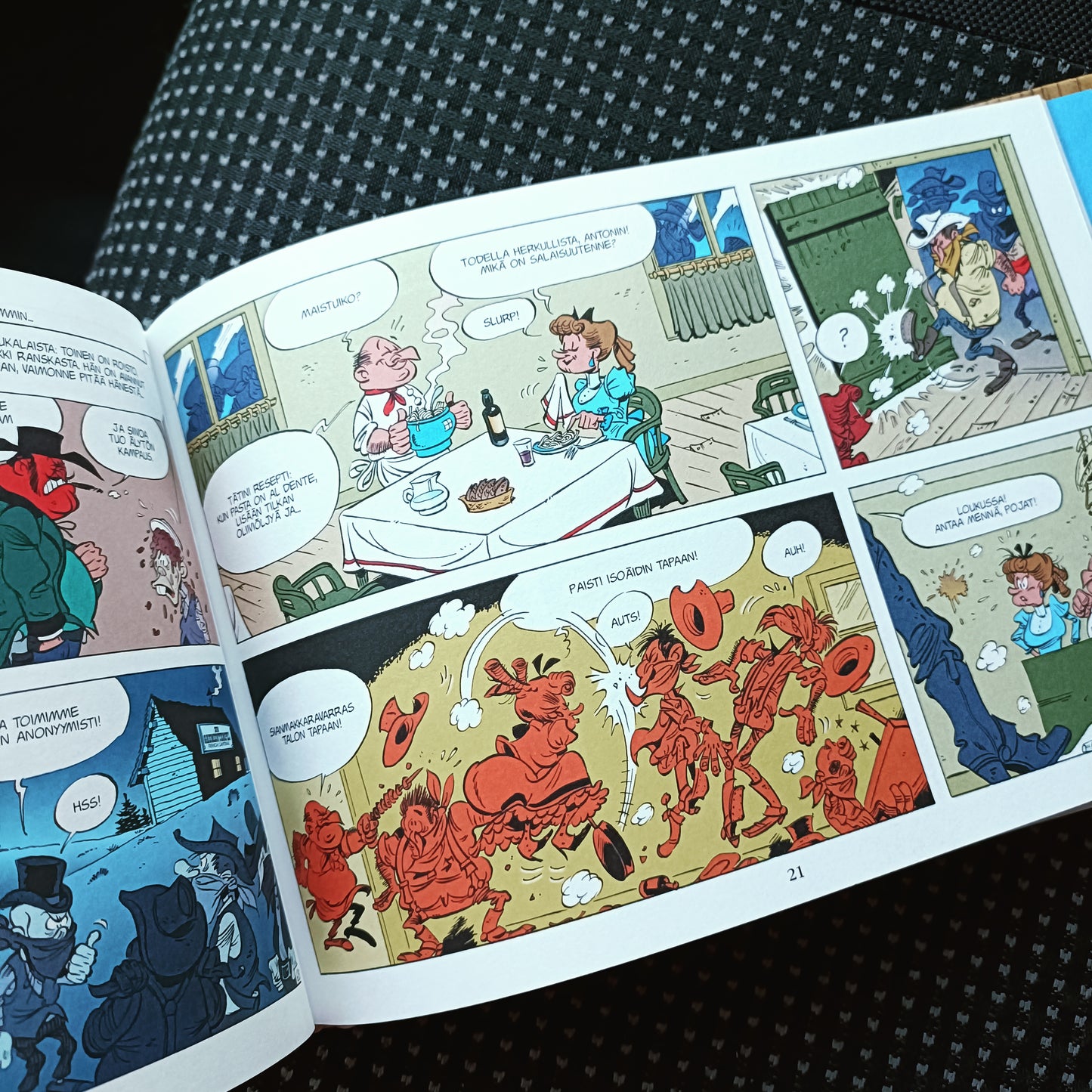 Lucky Luke - Ranskalainen kokki *