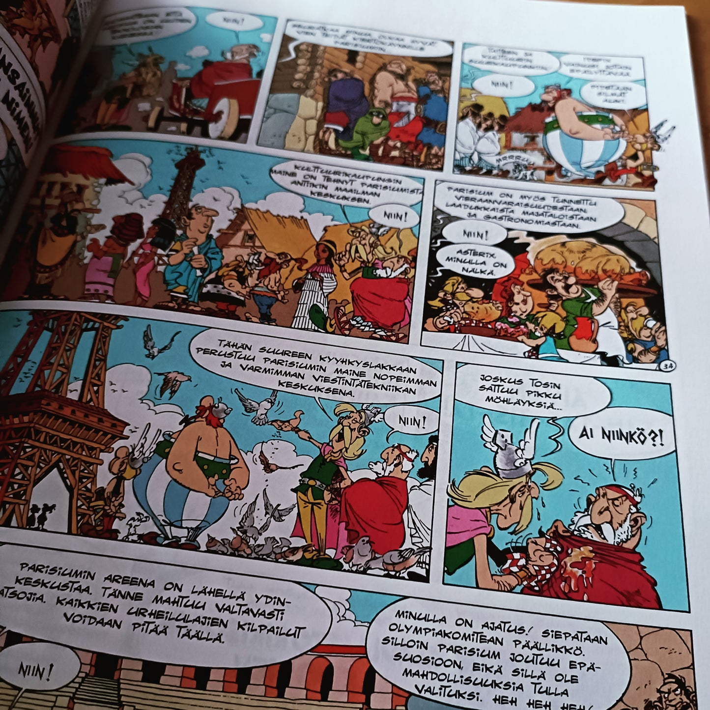 Asterix - Gallialainen kertomataulu