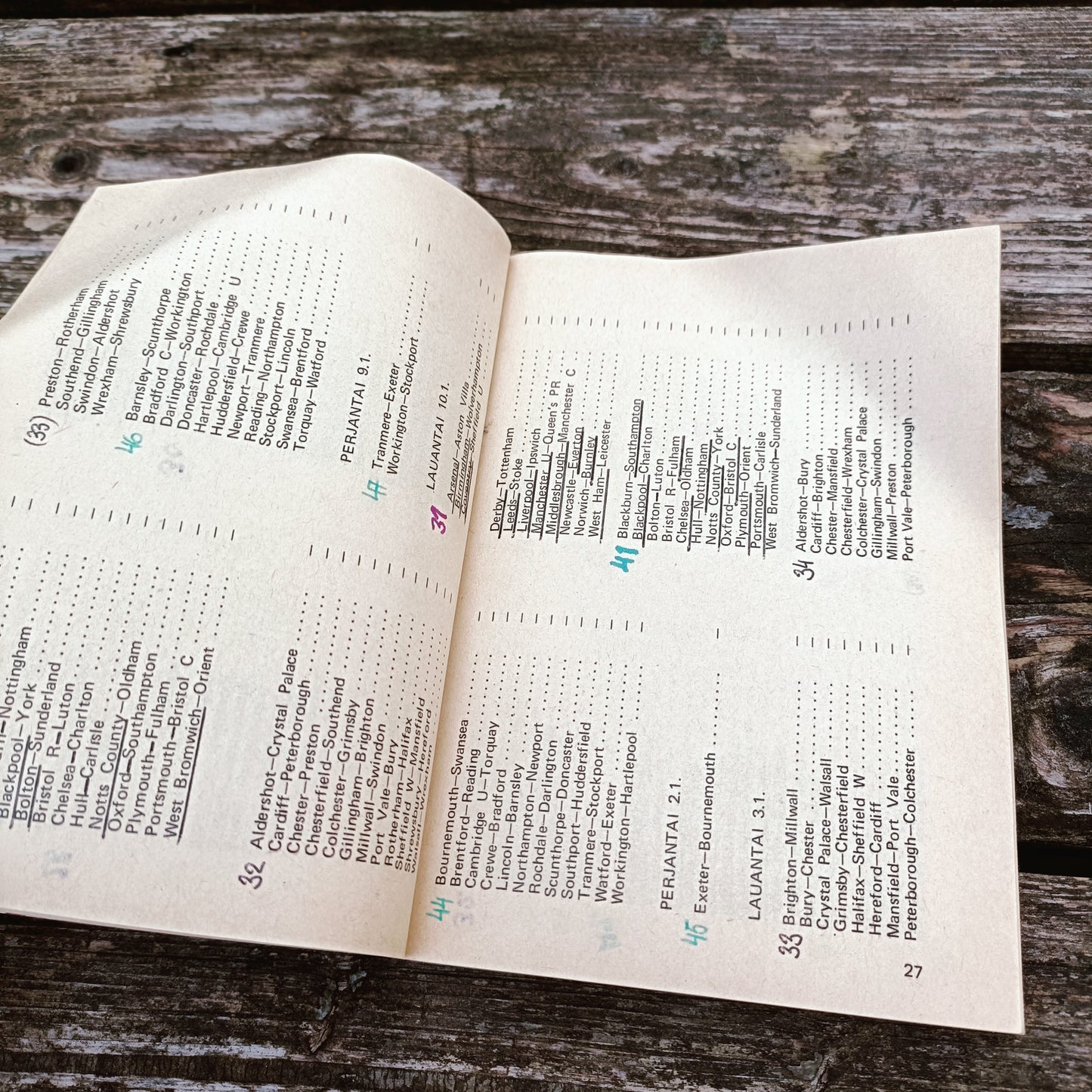 Veikkaajan käsikirja 1975-1976 *