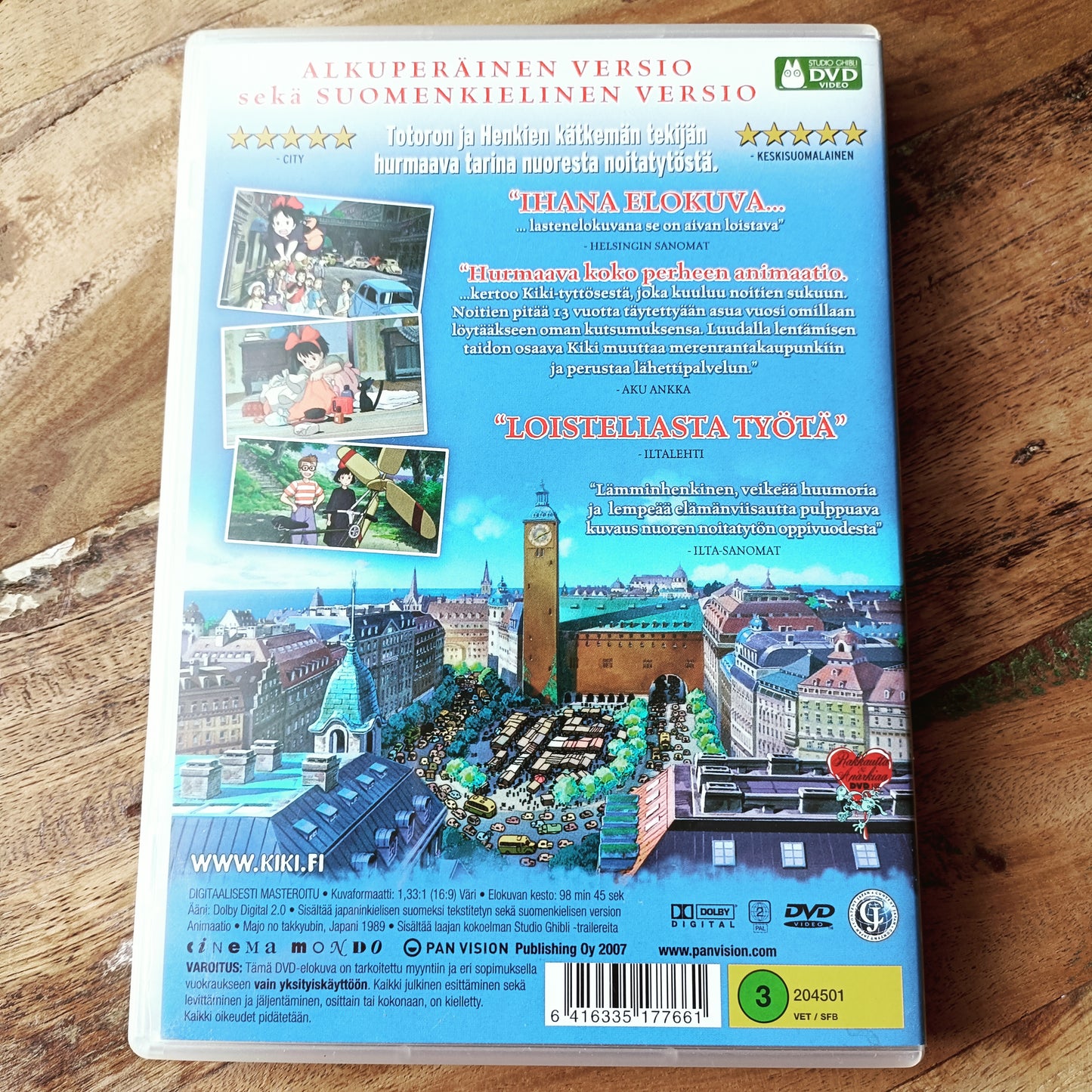 Kikin lähettipalvelu - Hayao Miyazaki - DVD
