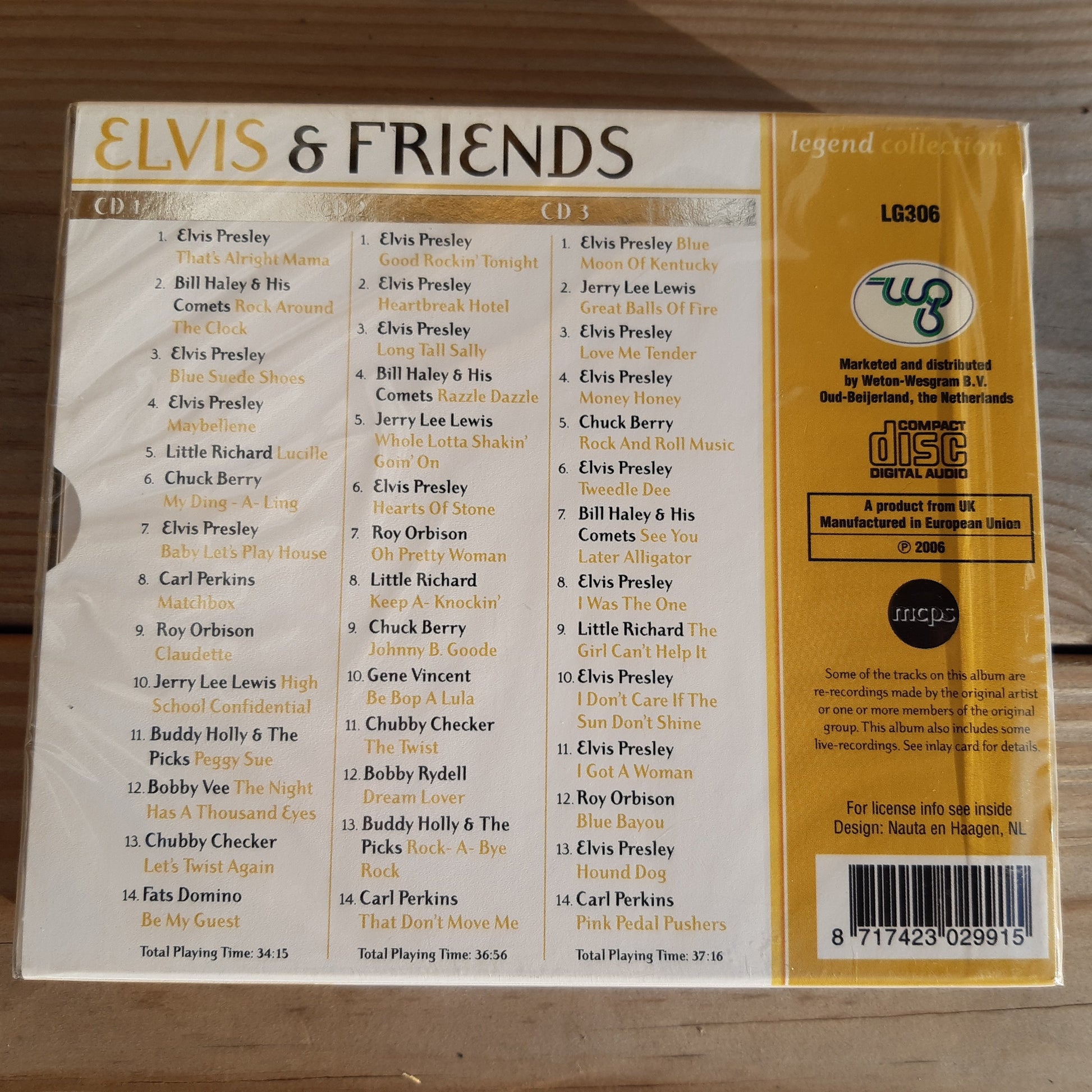 elvis & friends - legend collection - 3cd