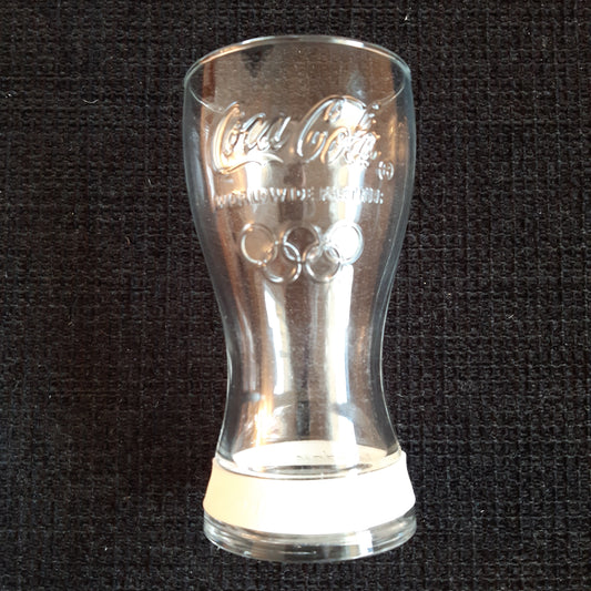 coca-cola lasi london 2012 valkoinen