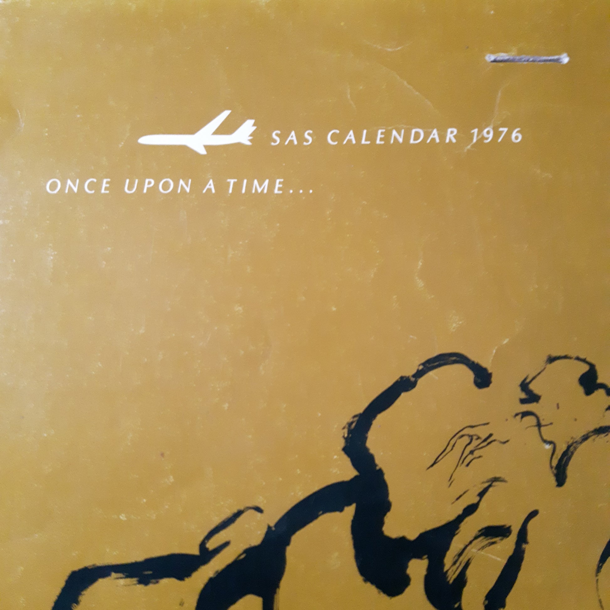 sas seinäkalenteri 1976