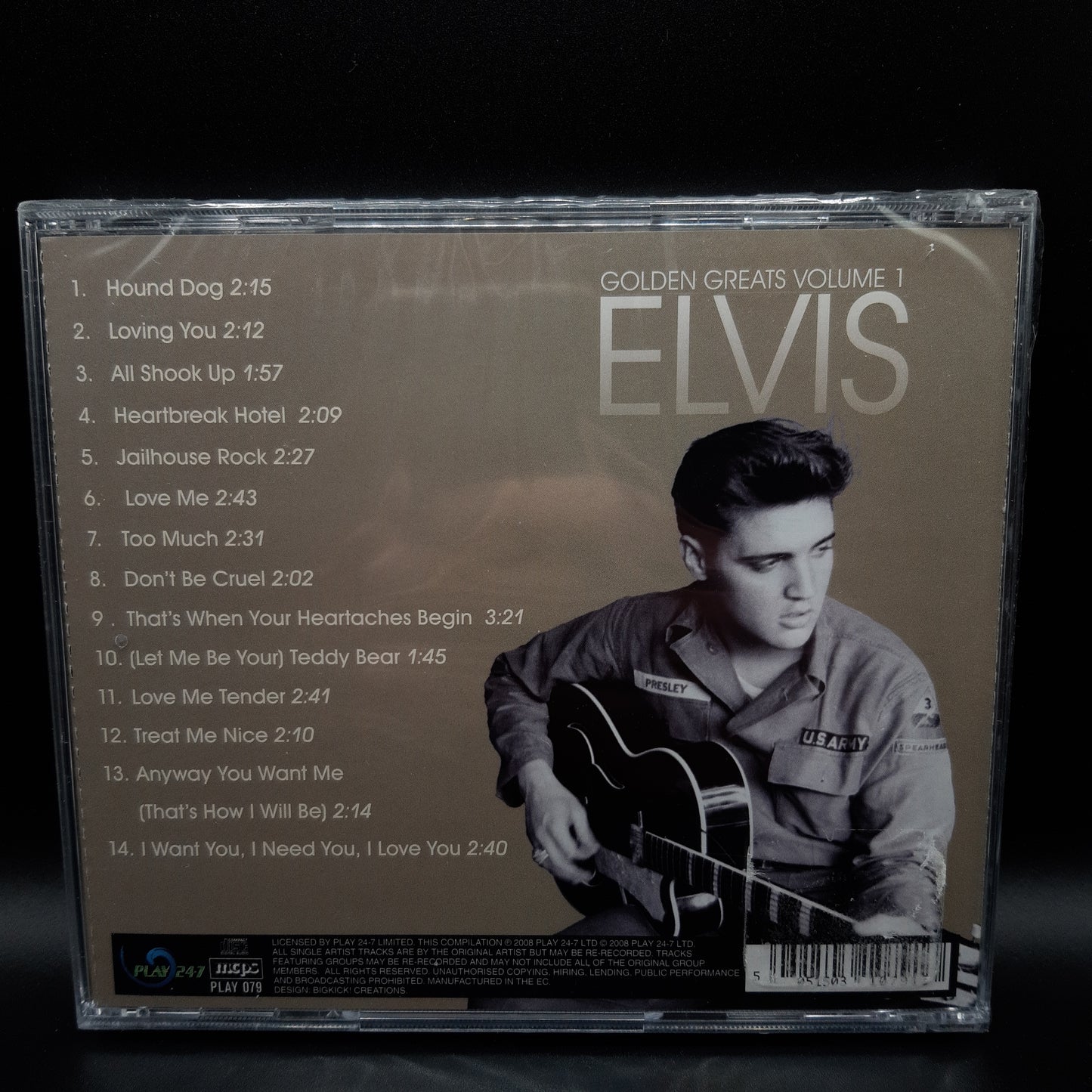 elvis - golden greats volume 1 - cd