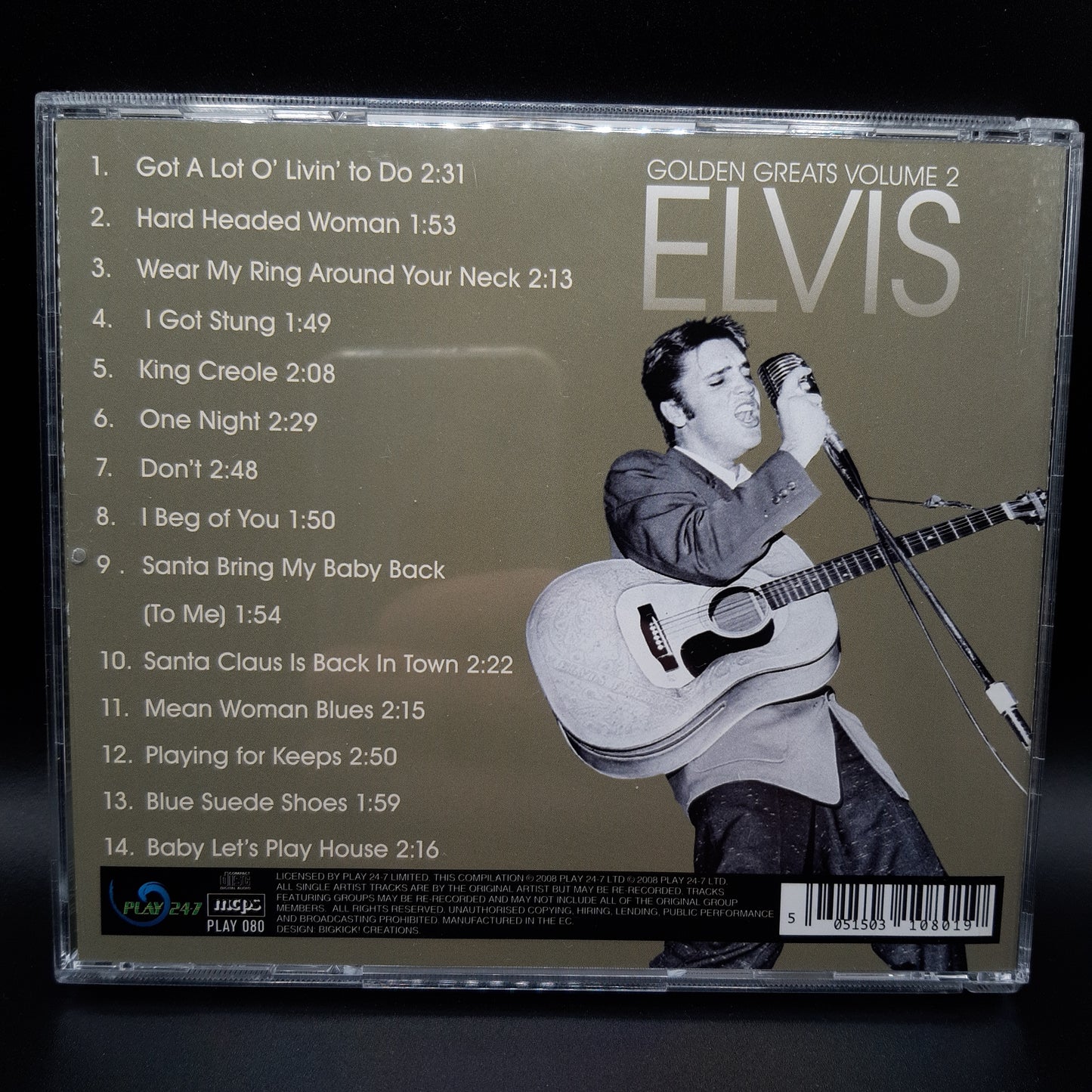 elvis - golden greats volume 2 - cd