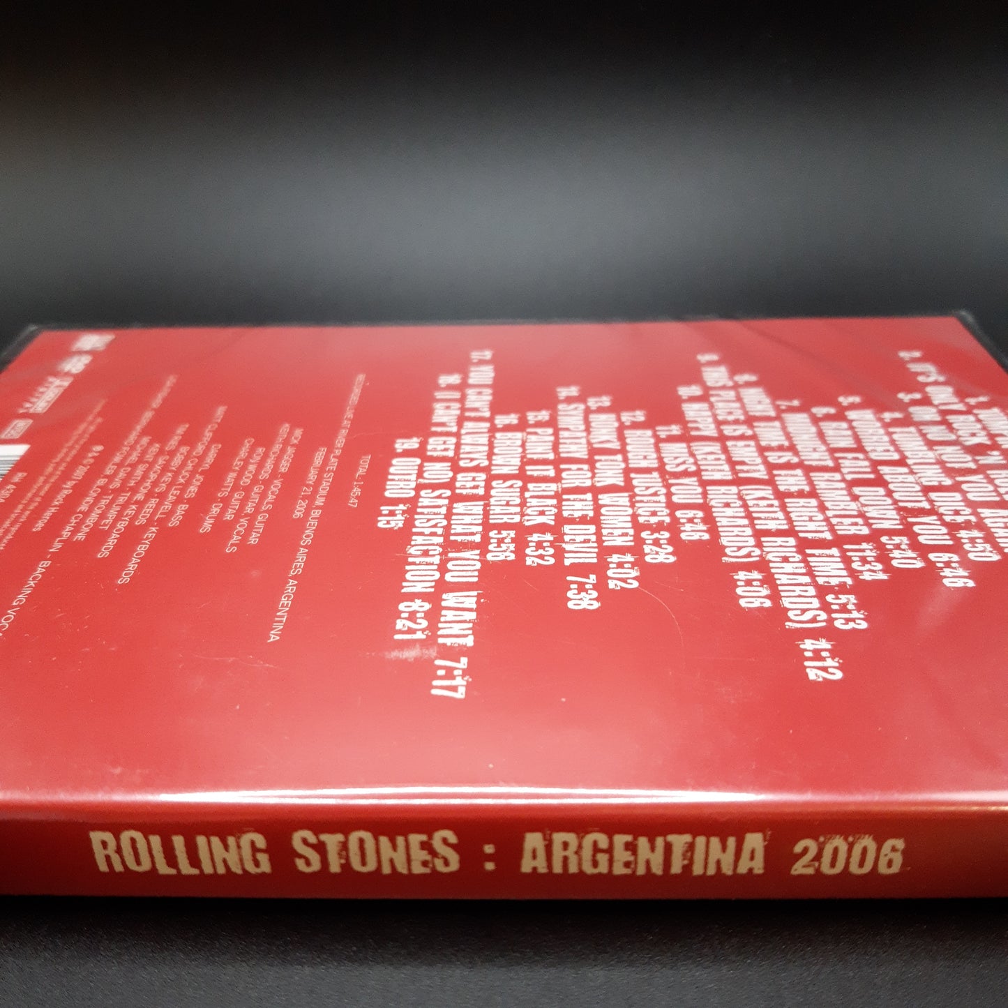 rolling stones - argentina 2006 - dvd