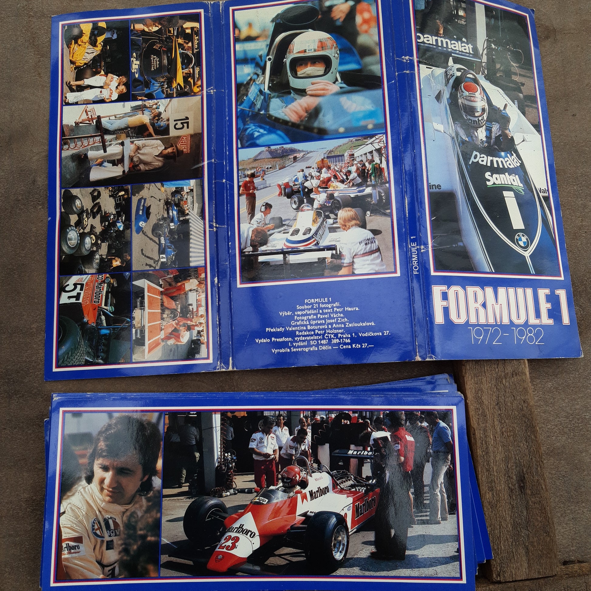 formula 1 1972-1982 - korttisarja 21 kpl