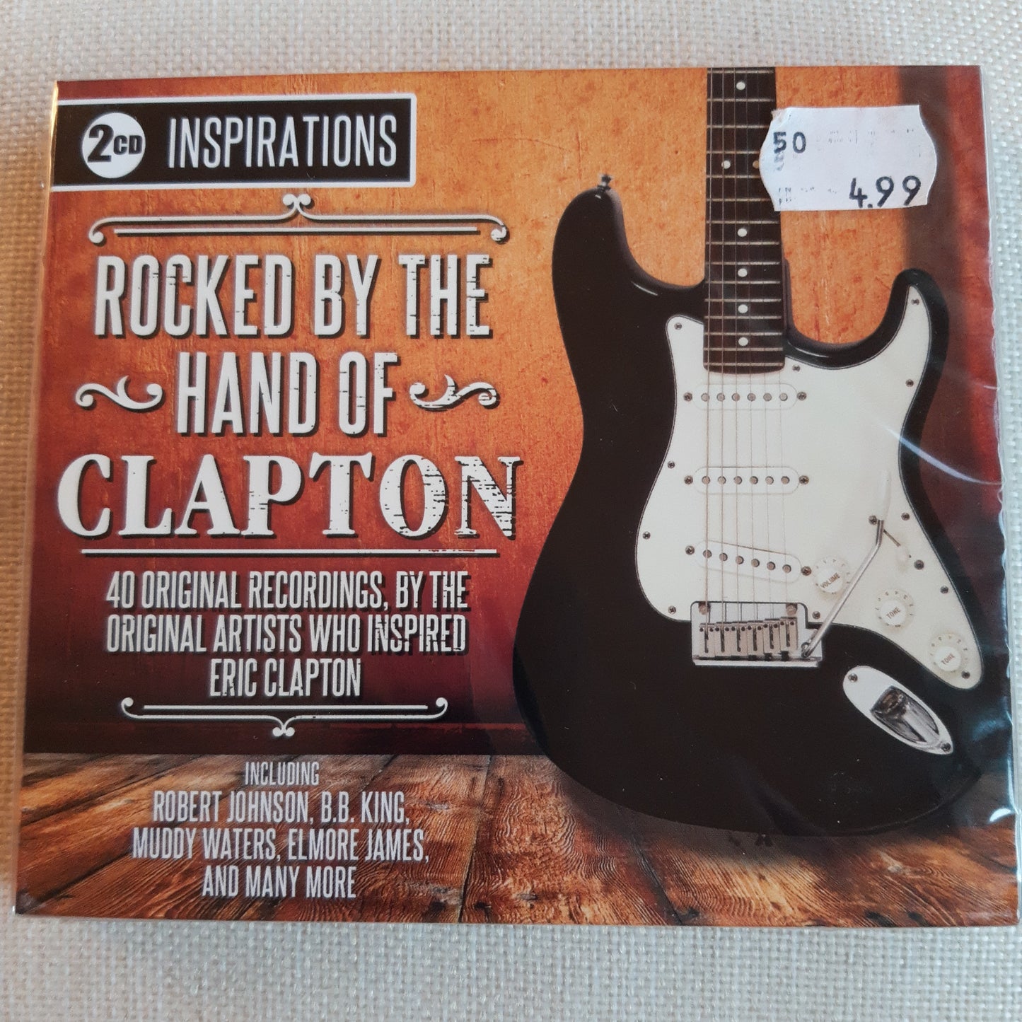 rocked by the hand of clapton - 2cd