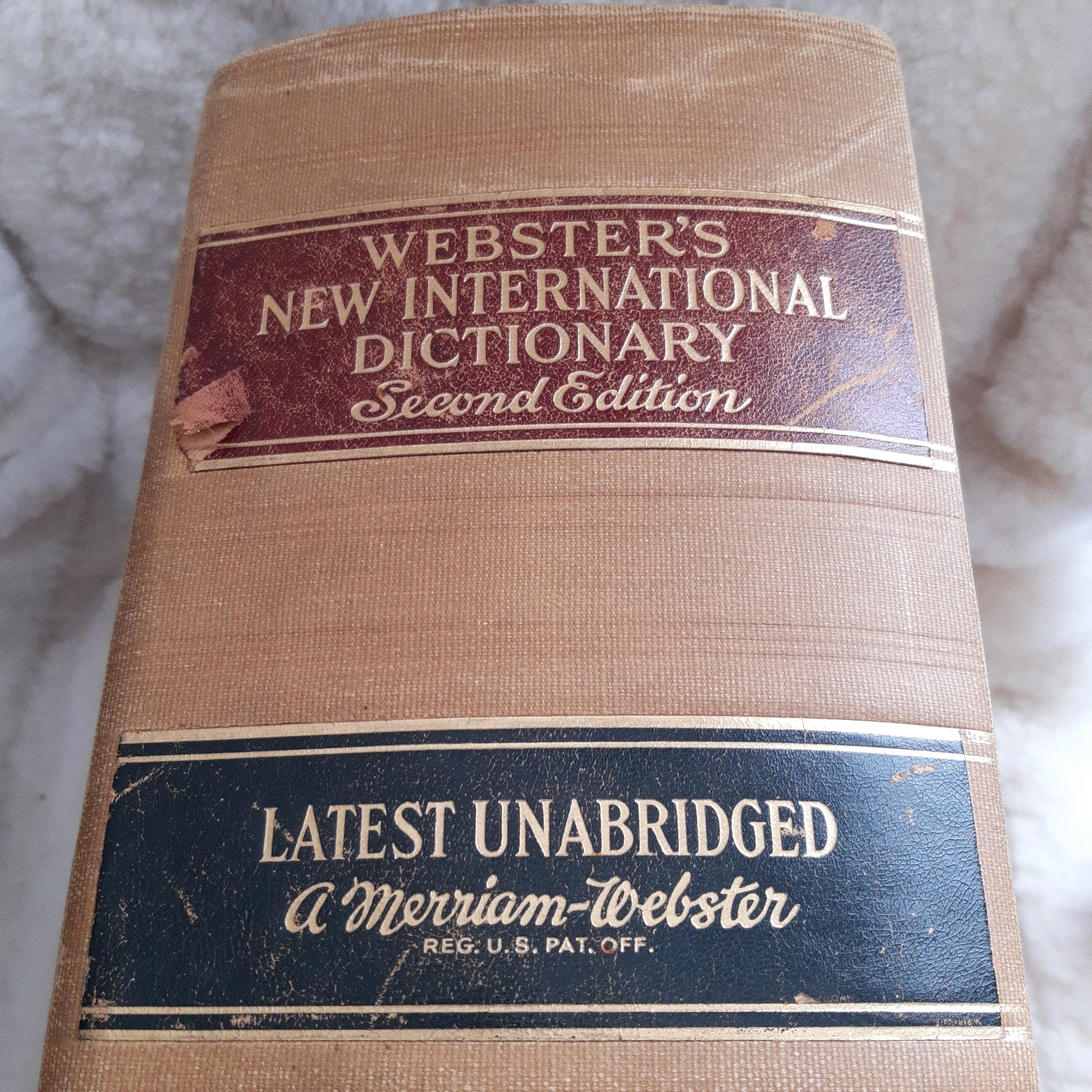 webster's new international dictionary - second edition - latest unabridged 1947