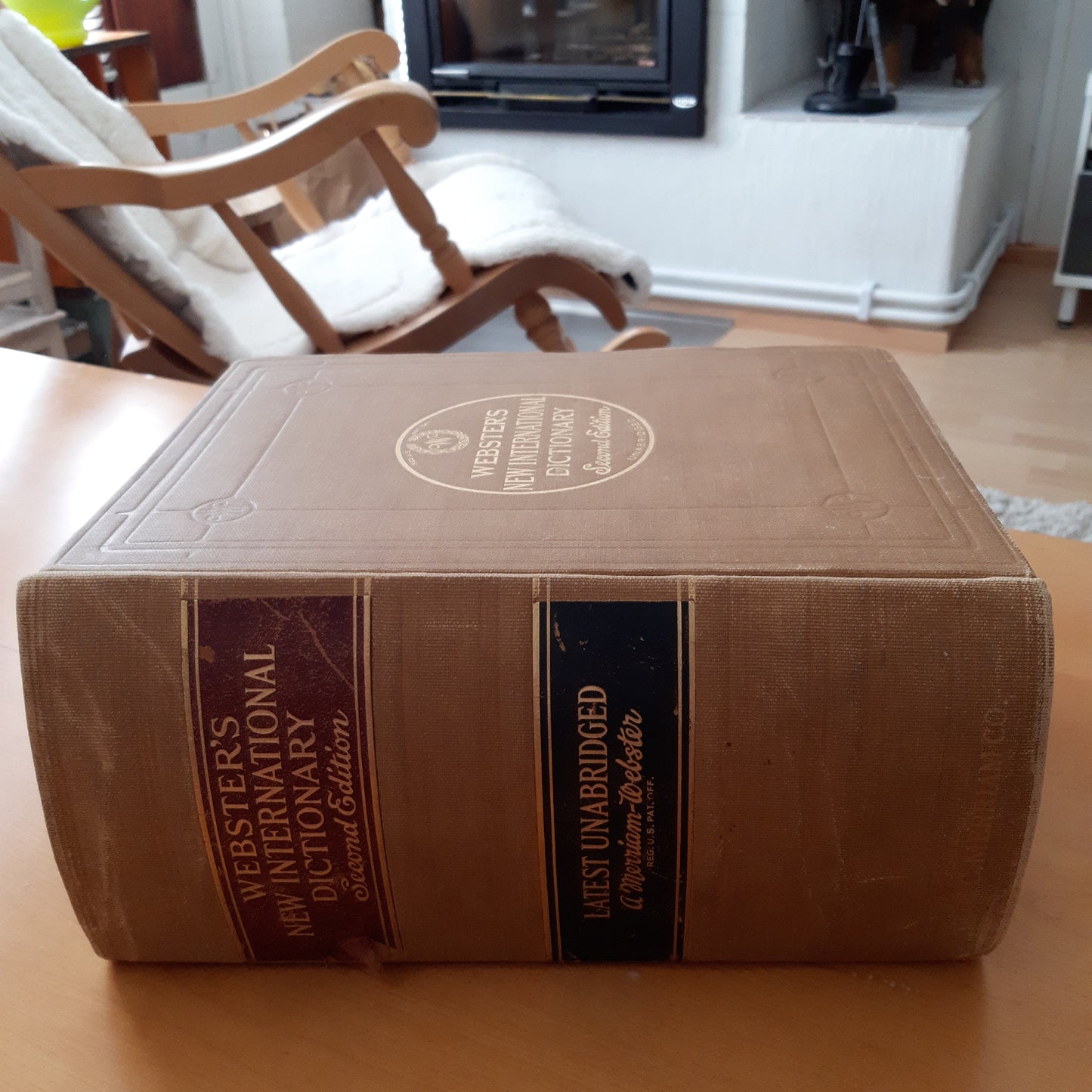 webster's new international dictionary - second edition - latest unabridged 1947