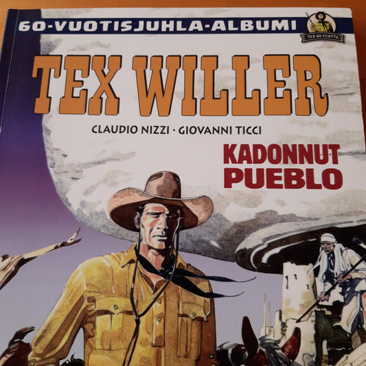 tex willer - kadonnut pueblo - 60-vuotisjuhla-albumi