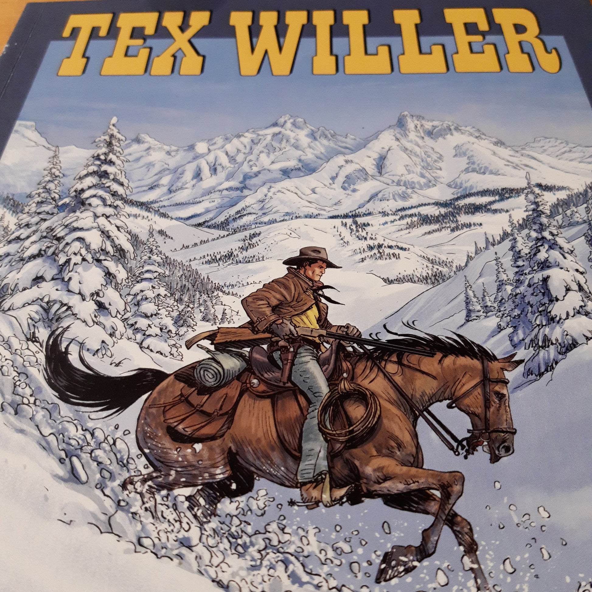tex willer - painted desert ja uhka montanassa - suuralbumi 35