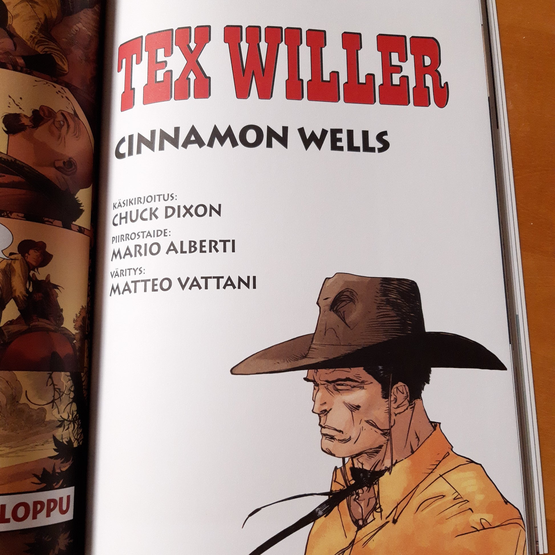 tex willer - oikeutta corpus christissä ja cinnamon wells - suuralbumi 39