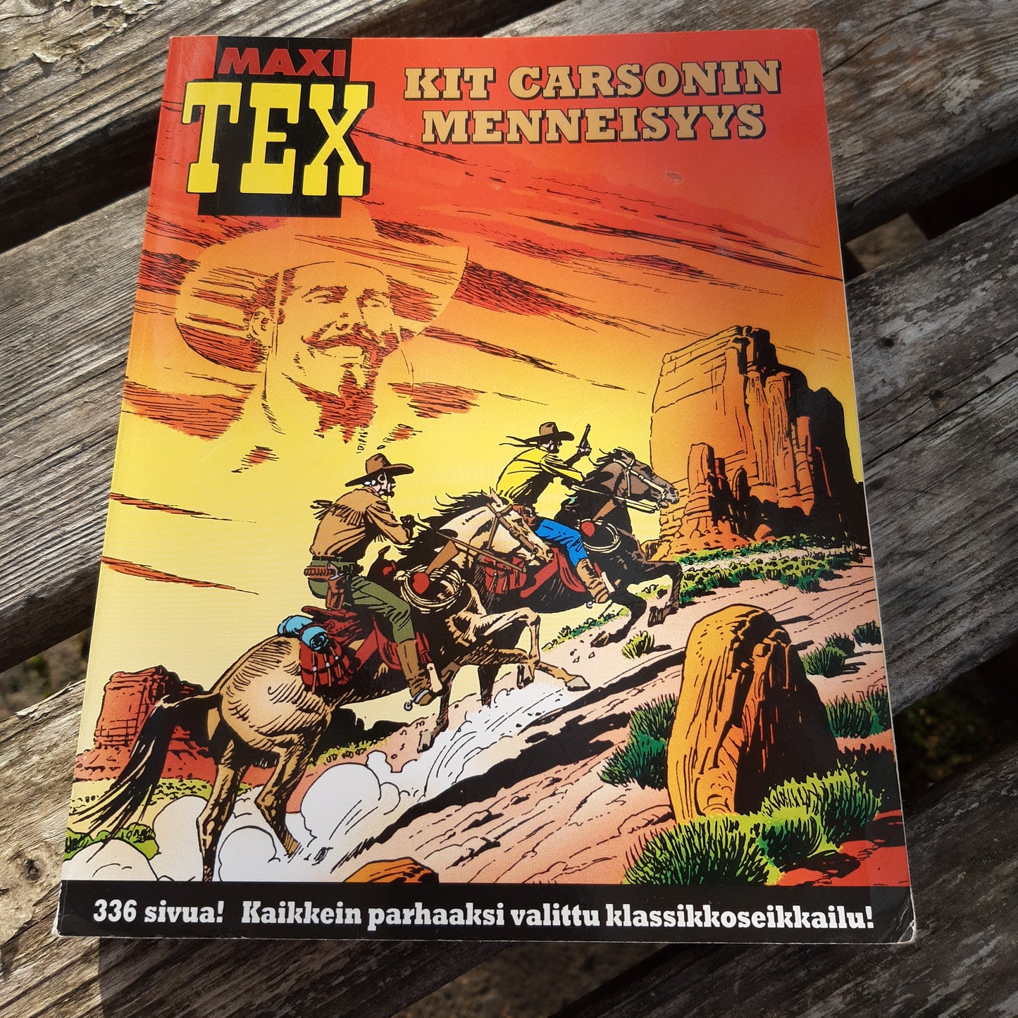 tex willer - maxi-tex 32 - kit carsonin menneisyys