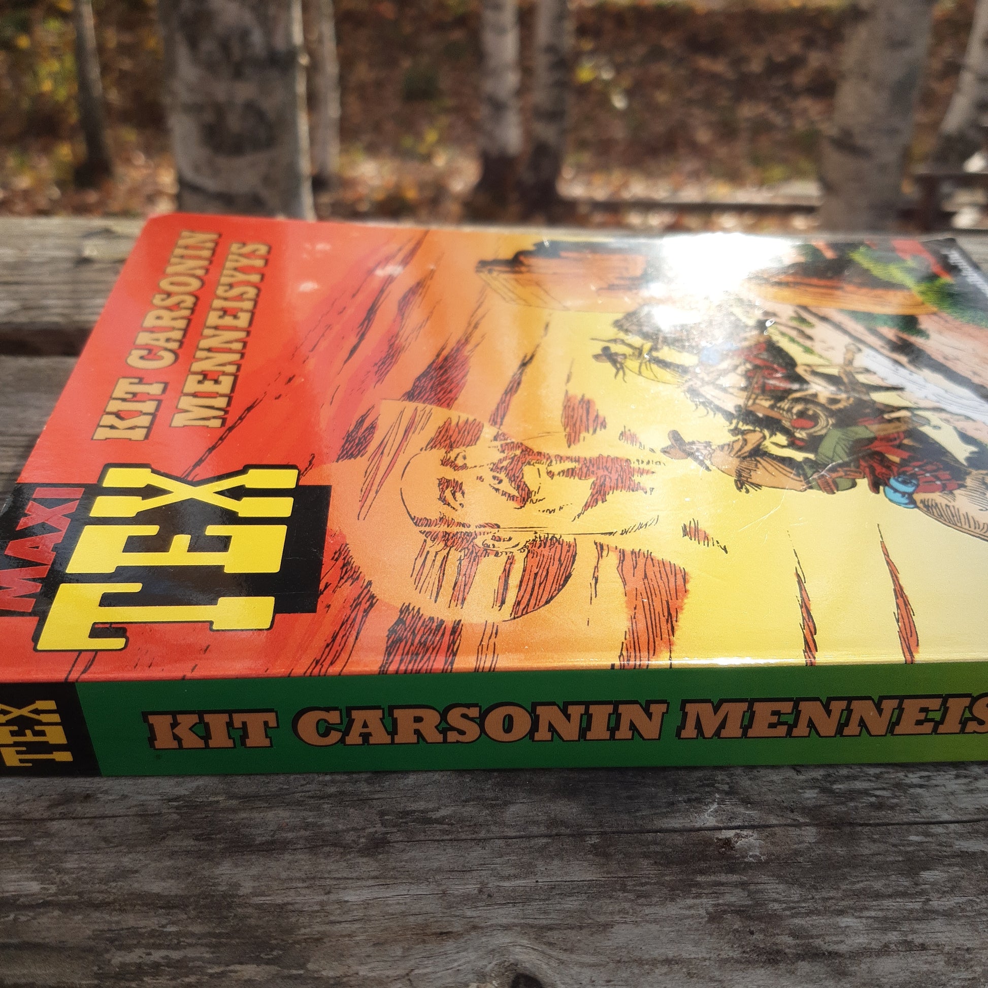 tex willer - maxi-tex 32 - kit carsonin menneisyys