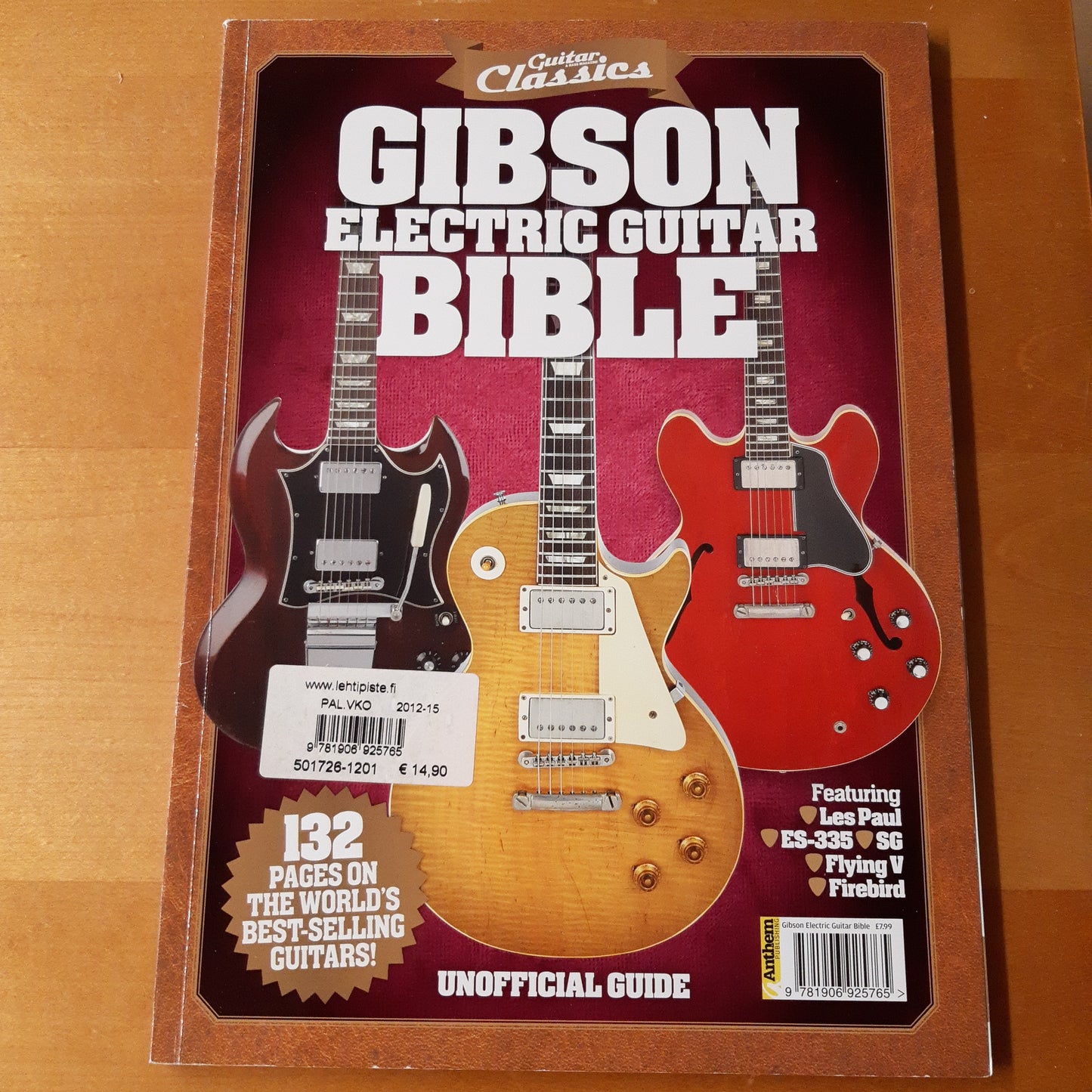 guitar & bass classics - gibson electric guitar bible