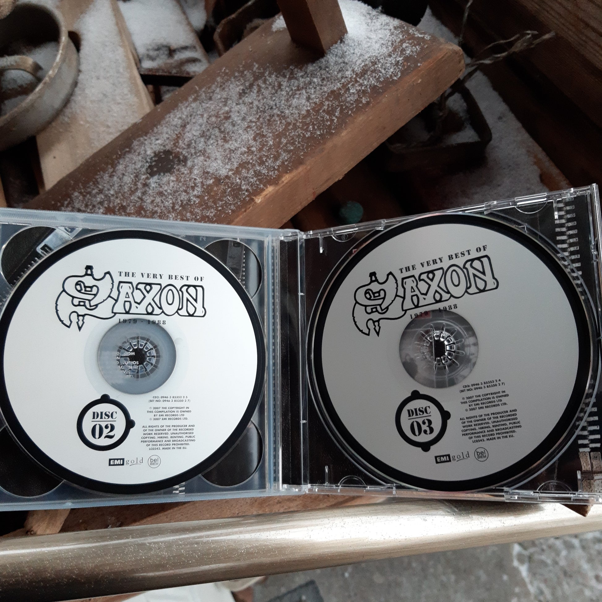 saxon - the very best of - 3 cd