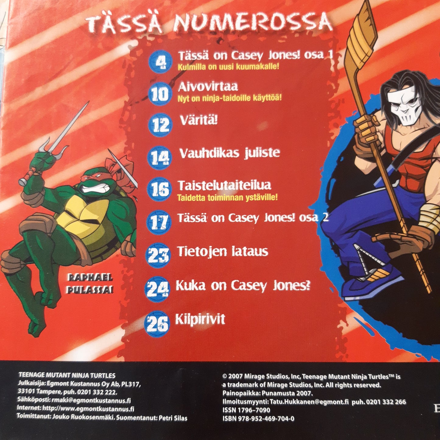 teenage mutant ninja turtles 4 - 2007