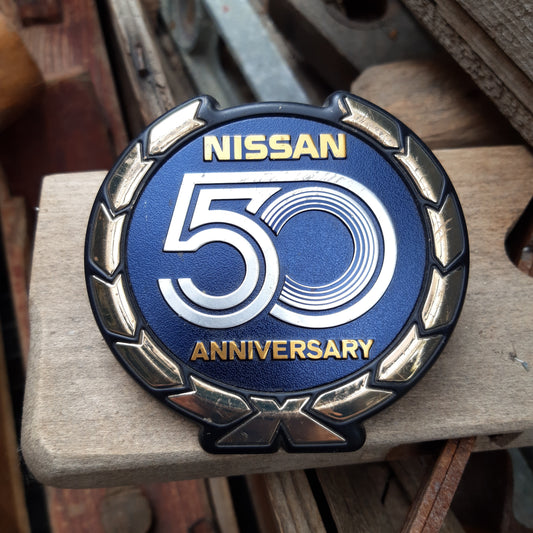 nissan merkki 50 anniversary