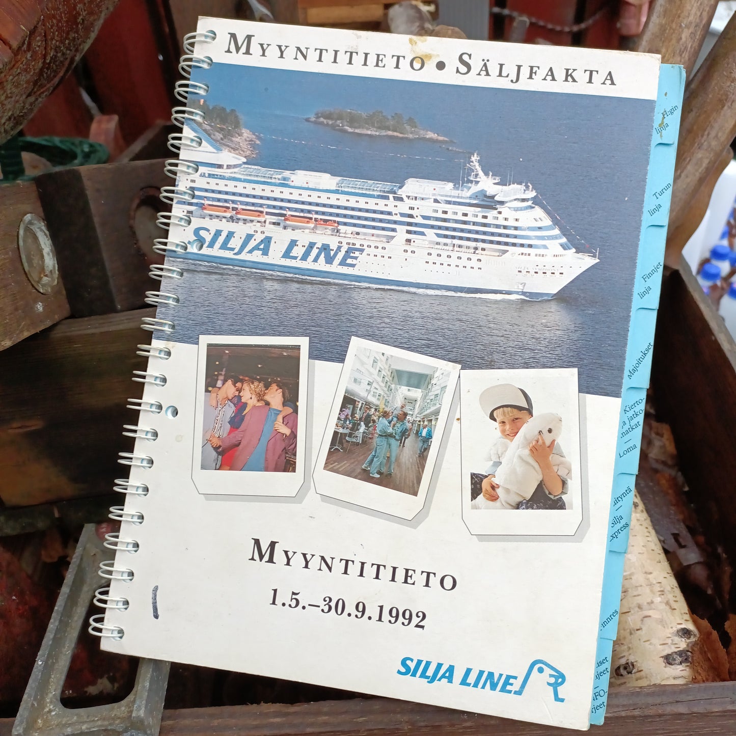 Silja Line Myyntitieto 1.5.-30.9.1992
