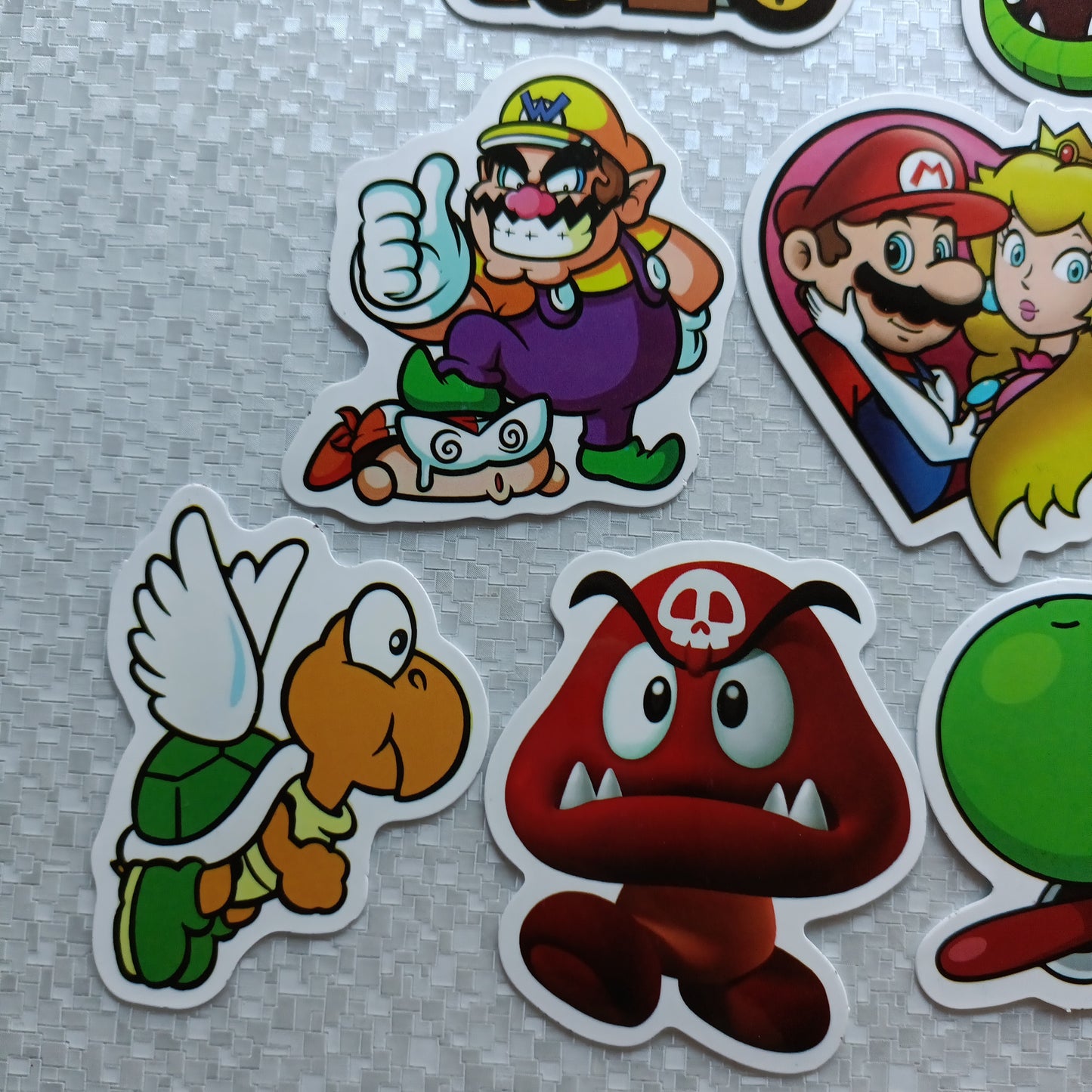 Super Mario -tarrat 10 kpl - Setti A