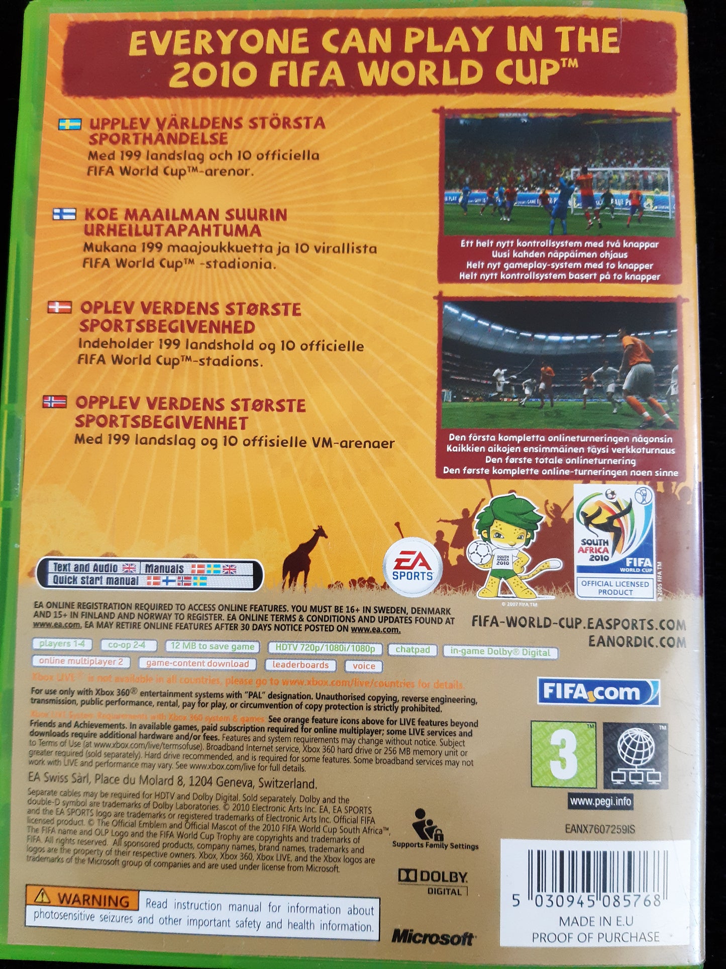 2010 fifa world cup south africa - xbox 360