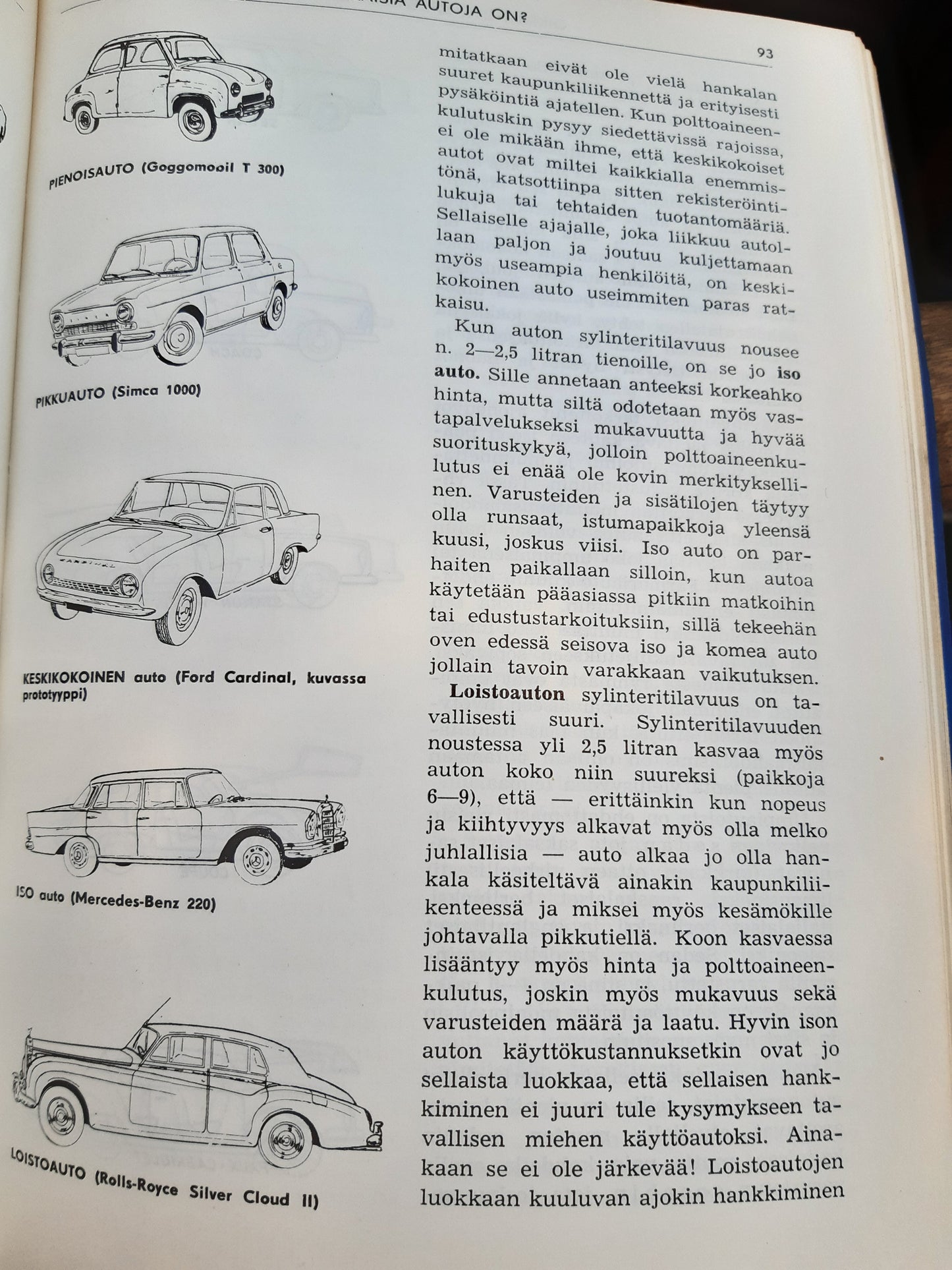 mies ja auto - vuodelta 1962