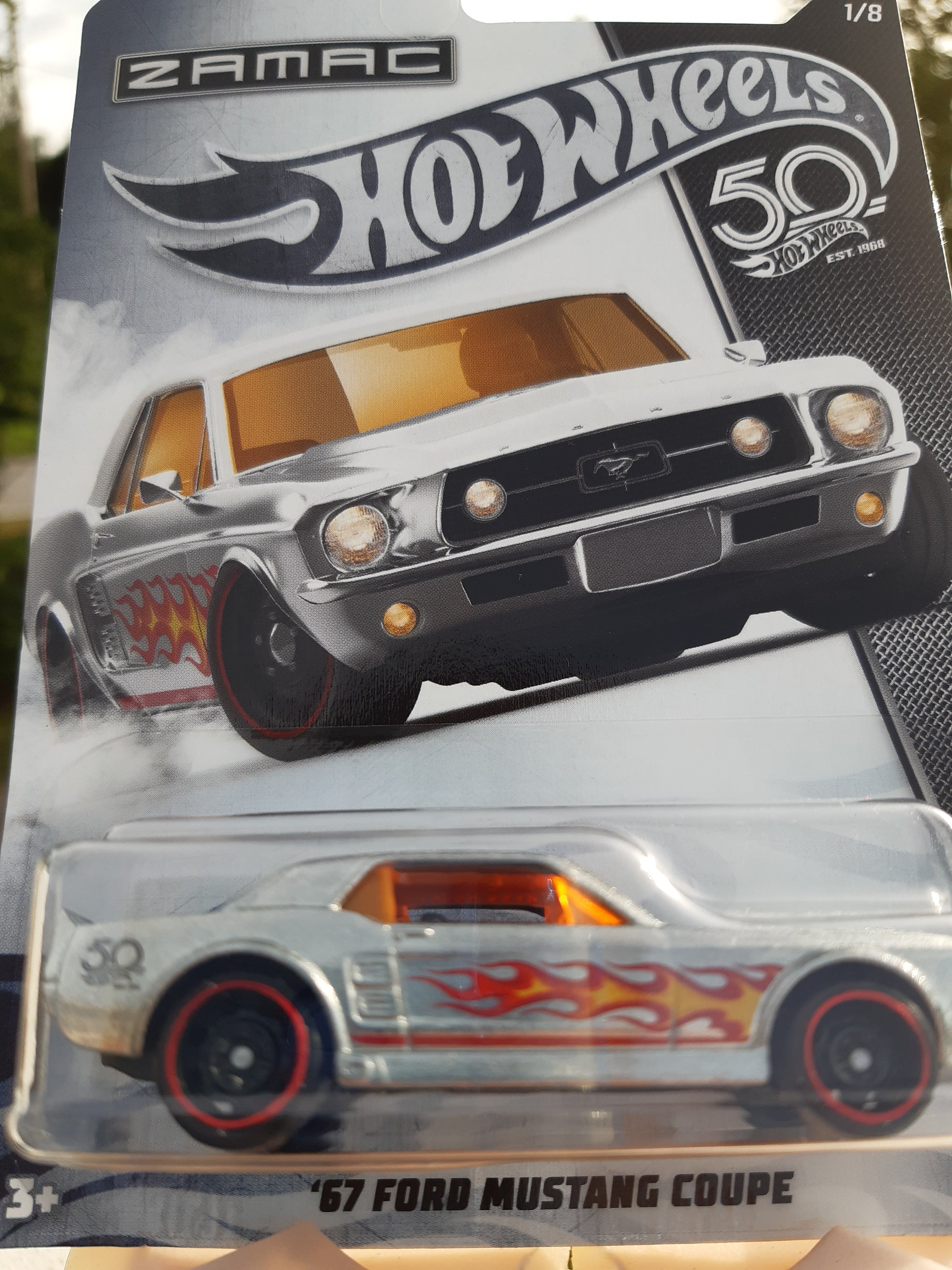 hot wheels '67 ford mustang coupe