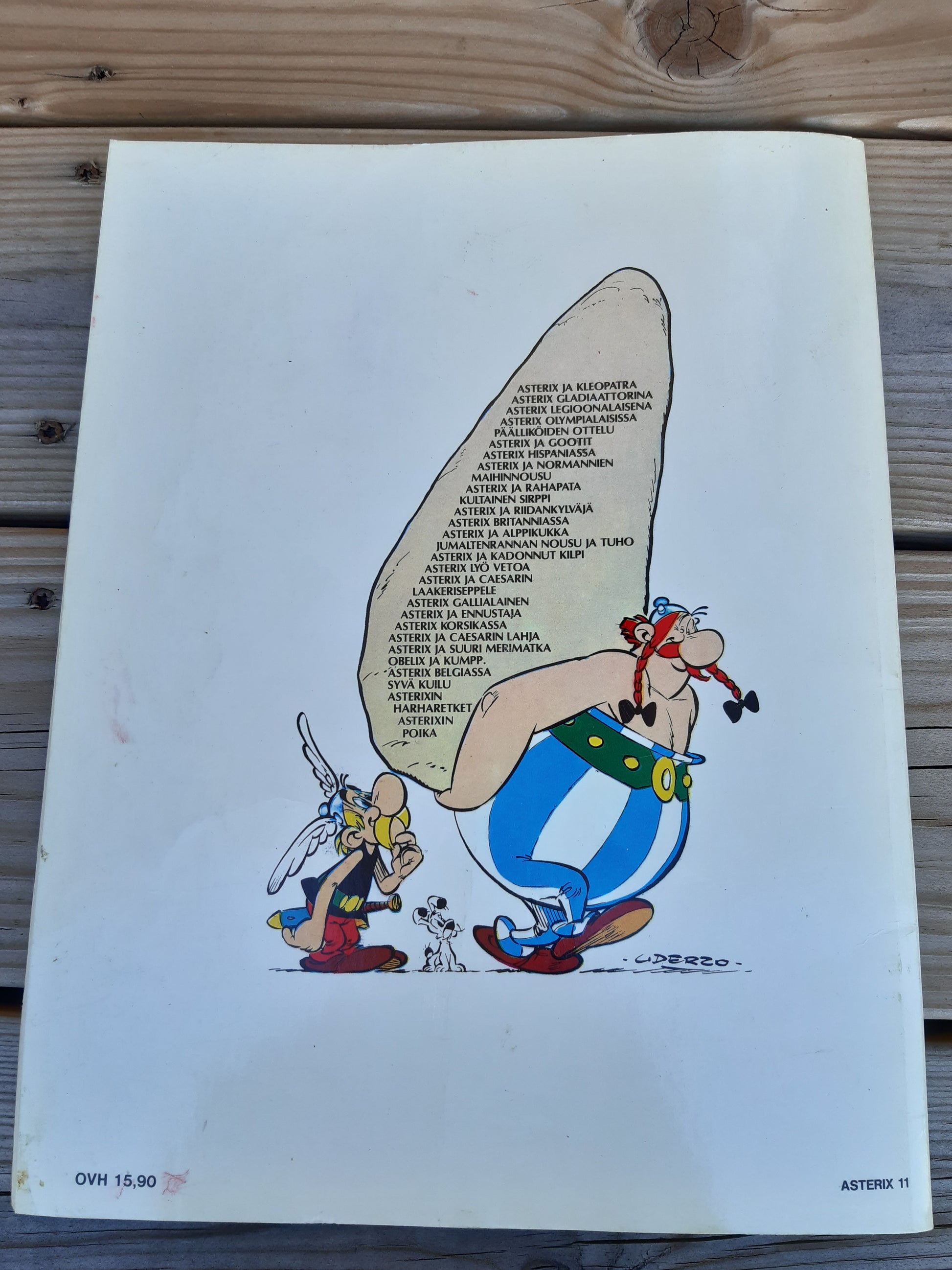 asterix ja riidankylväjä
