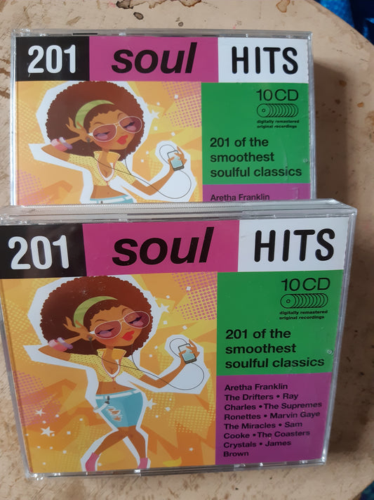 201 soul hits 10 cd:n kokoelma