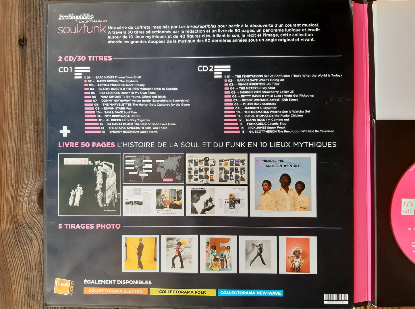 collectorama # 3 - soul/funk - box set 2 x cd