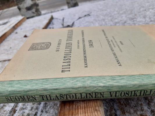 suomen tilastollinen vuosikirja 1929