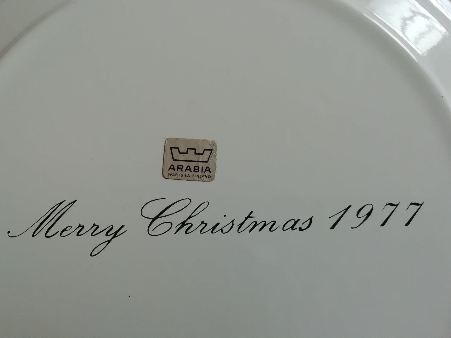 arabia, merry christmas 1977 lautanen